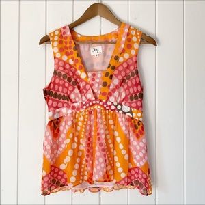 Milly New York Polka Dot Tank Top